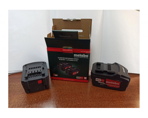 Аккумулятор LiHD (18В, Li-Ion, 3,5Ач, 2 шт.) Metabo T03460