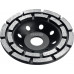 Двухрядная алмазная чашка STAYER Double d 125 мм
