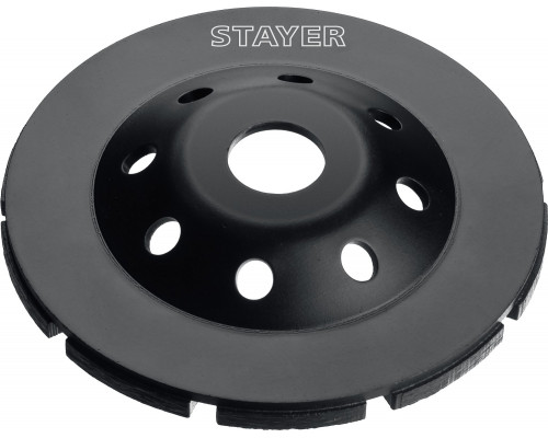 Двухрядная алмазная чашка STAYER Double d 125 мм