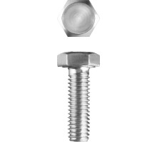 Болт ГОСТ 7798-70, M5 x 16 мм, 5 кг, кл. пр. 5.8, оцинкованный, ЗУБР