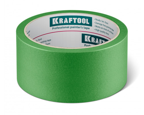 KRAFTOOL #300 Strong 48 мм х 30 м, для грубых и шероховатых поверхностей, малярная лента (12103-48)