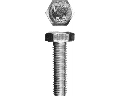 Болт ГОСТ 7798-70, M10 x 35 мм, 5 кг, кл. пр. 5.8, оцинкованный, ЗУБР