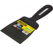 Шпатель STAYER ″PROFESSIONAL″, нержавеющее полотно, с пластмассовой ручкой, 100мм