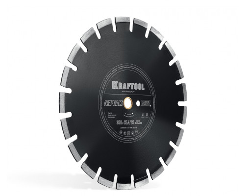 KRAFTOOL ASPHALT 350 мм (25.4/20 мм, 12х3.2 мм), алмазный диск (36687-350)