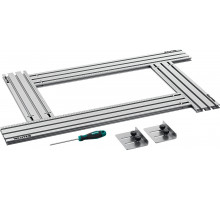 KRAFTOOL KRAFTFLEX MFS-400-700 мм, 4шт, Шаблон фрезерный в комплекте с 2 упорами (32808)