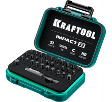 Набор ударных бит KRAFTOOL 32 шт IMPACT-32