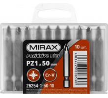 Биты MIRAX PZ 1, 50 мм, 10 шт