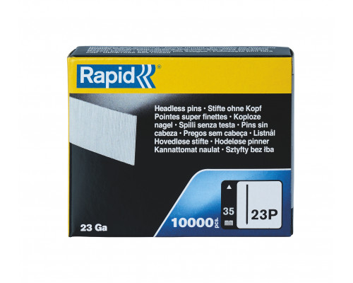 RAPID 35 мм гвозди супертвердые, закаленные тип 23P, 10000 шт
