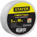 Серпянка самоклеящаяся FIBER-Tape, 5 см х 90м, STAYER Professional 1246-05-90
