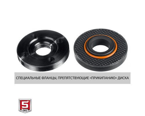 УШМ ЗУБР, УШМ-125-1205 э, с регулировкой оборотов, 125 мм, 1200 Вт