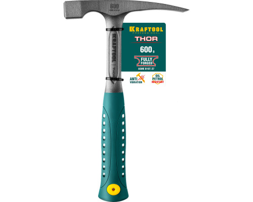 THOR цельнокованный молоток каменщика 600 г, KRAFTOOL