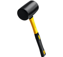 Чёрная резиновая киянка STAYER PROFI 450 г
