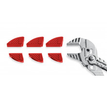 KRAFTOOL Vise-Wrench сменные защитные накладки на губки, для клещей 300 мм, набор из 3-х пар (22069-S3)