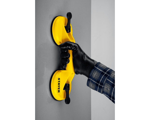 Стеклодомкрат STAYER ″MASTER″ MAXLift, пластмассовый, двойной, 80кг