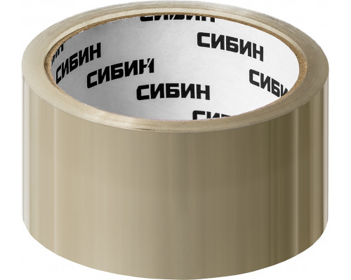 Клейкая лента, СИБИН 12055-50-50, прозрачная, 48мм х 50м