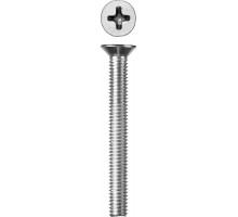 Винт DIN 965, M6 x 55 мм, 5 кг, кл. пр. 4.8, оцинкованный, ЗУБР