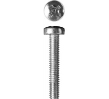Винт DIN 7985, M3 x 20 мм, 5 кг, кл. пр. 4.8, оцинкованный, ЗУБР
