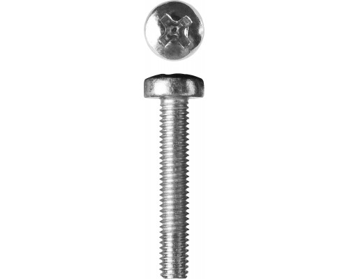 Винт DIN 7985, M3 x 20 мм, 5 кг, кл. пр. 4.8, оцинкованный, ЗУБР