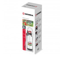 GRINDA TS-8, 8 л, широкая горловина, устойчивое днище, переносной опрыскиватель (8-425117)