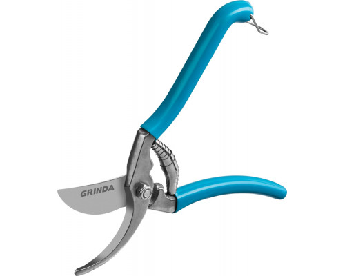 Цельнокованый плоскостной секатор GRINDA PROLine P-10 210 мм