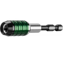 Адаптер KRAFTOOL ″PRO″ Impact Pro для бит, для ударных шуруповертов, хвостовик E 1/4″, торсионный, 60мм