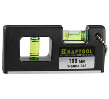 Магнитный компактный уровень Kraftool 100 мм Mini-Pro