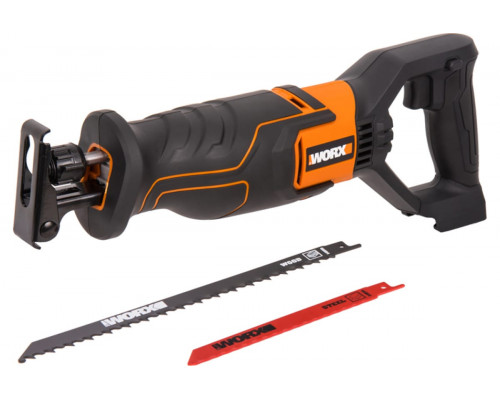 Сабельная пила аккумуляторная WORX WX500.9, без АКБ и ЗУ, коробка