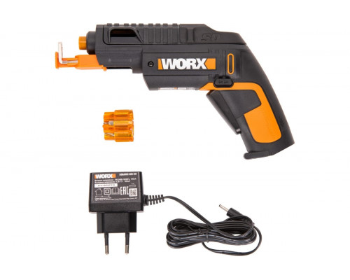 Отвертка аккумуляторная WORX WX255 SD Slide Driver, 4В, ЗУ, набор бит (6 шт.)