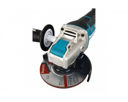 Makita DGA519Z УШМ акк б\щет,ф125мм,18В,Li-ion,3000-8500\м,2кг,кор,б\акк и з\у,anti-restart,эл.торм,