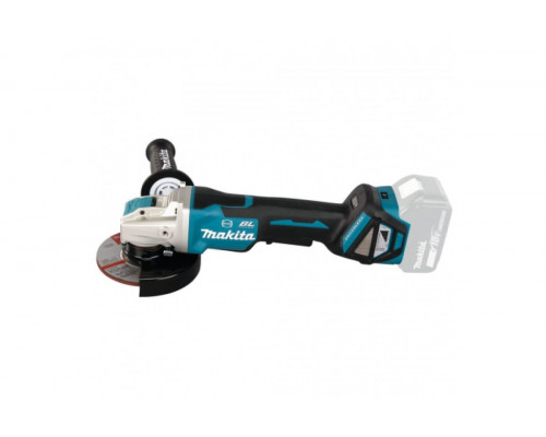 Makita DGA519Z УШМ акк б\щет,ф125мм,18В,Li-ion,3000-8500\м,2кг,кор,б\акк и з\у,anti-restart,эл.торм,