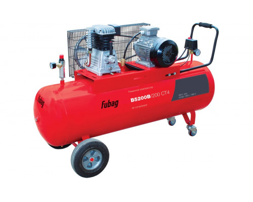 FUBAG Компрессор B5200B/200 СТ4 (530л/мин_200л_10бар_3кВт_380В)