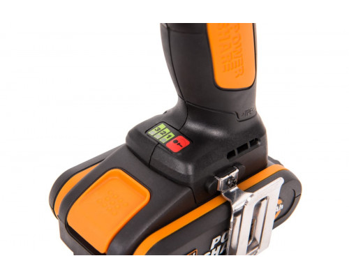 Гайковерт аккумуляторный WORX BL WX279, 20В, бесщеточный, 2Ач x2, кейс