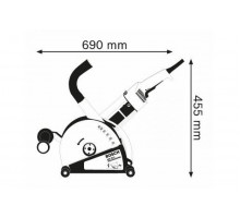 BOSCH GNF 65 A Бороздоделы
