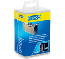RAPID 18 мм скобы узкие, супертвердые, закаленные тип 606, 3600 шт