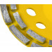 Двухрядная алмазная чашка STAYER Double d 180 мм