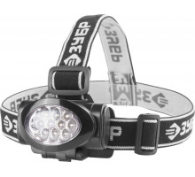 Фонарь ЗУБР ″Мастер″ налобный светодиодный, 10Ultra LED, матричный рефлектор, 3 режима, 3ААА