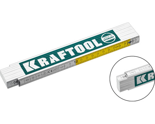 Складной деревянный метр KRAFTOOL PRO-90, 2 м