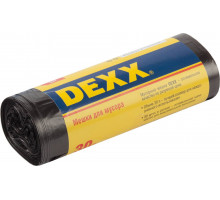 Мусорные мешки DEXX 30л, 30шт, чёрные