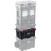 Ящик с крышкой KETER STACKNROLL, 21″