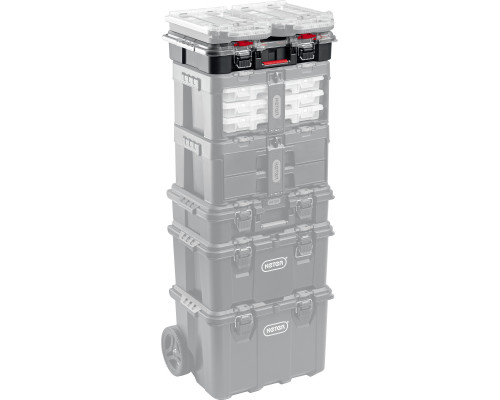 Ящик-органайзер KETER STACKNROLL, 21″