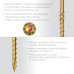 Конструкционные саморезы КС-П 70 х 4.5 мм, 100 шт., желтый цинк, ЗУБР