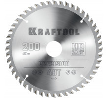 KRAFTOOL Precision, 200 х 32 мм, 48Т, пильный диск по дереву (36952-200-32)