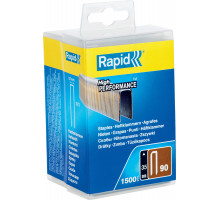RAPID 35 мм скобы узкие, супертвердые, закаленные тип 90, 1500 шт