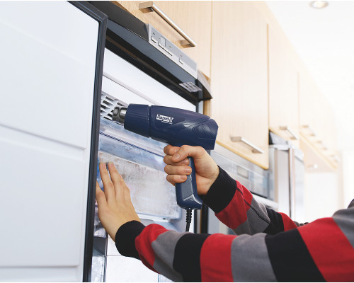 RAPID Thermal 1600 фен строительный 1600 Вт. Регулировка температуры: 60°C / 550 °C. Расход воздуха 280 л/мин