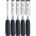 STAYER Max-Cut набор стамесок с пластмассовой рукояткой, 5шт