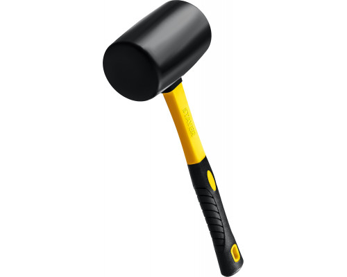Чёрная резиновая киянка STAYER PROFI 680 г