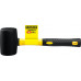 Чёрная резиновая киянка STAYER PROFI 680 г