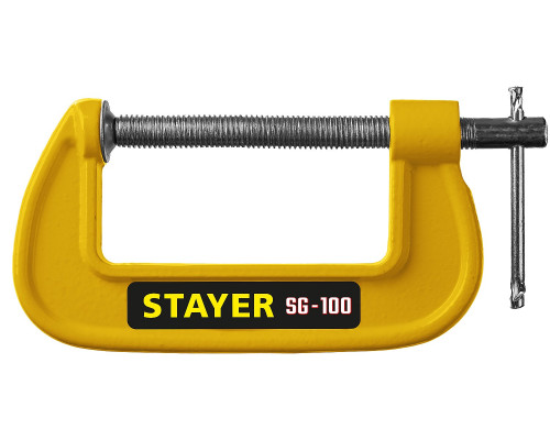 SG-100 струбцина тип G 100 мм, STAYER