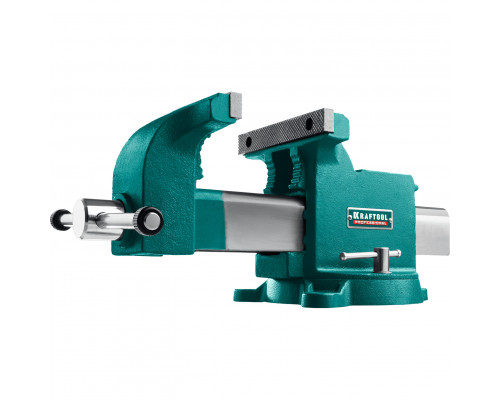 Стальные слесарные тиски KRAFTOOL STEEL, 100 мм