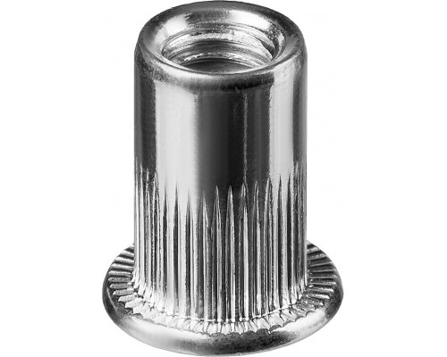 Резьбовые заклепки Nut-S, М8, 250 шт, стальные с насечками, Kraftool